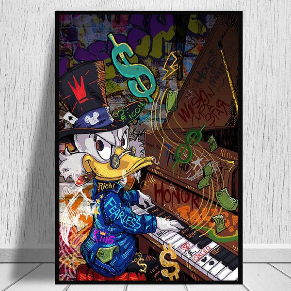 Cross border abstract street graffiti decorative painting spray painting core sofa background wall hanging painting colorful anime canvas painting
Cross border abstract street graffiti decorative painting spray painting core sofa background wall hanging painting colorful anime canvas painting