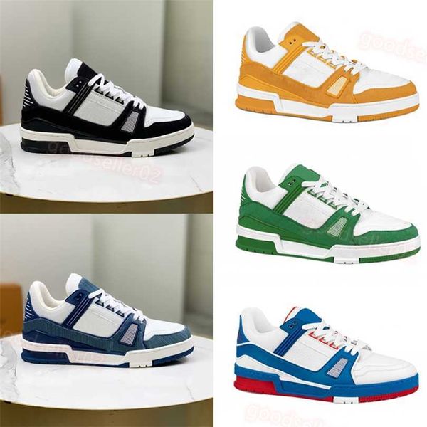 luxury mens casual shoes fashion womens embossed trainer sneaker green denim sky blue white grey pink, Black
luxury mens casual shoes fashion womens embossed trainer sneaker green denim sky blue white grey pink, Black