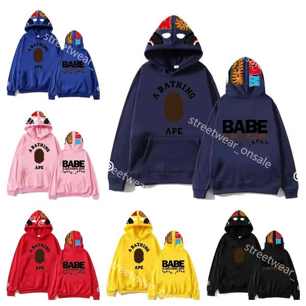 ape designer babe hoodie men shark pullover letter print long sleeve jumper with pocket mens womens clothing d06, Black
ape designer babe hoodie men shark pullover letter print long sleeve jumper with pocket mens womens clothing d06, Black