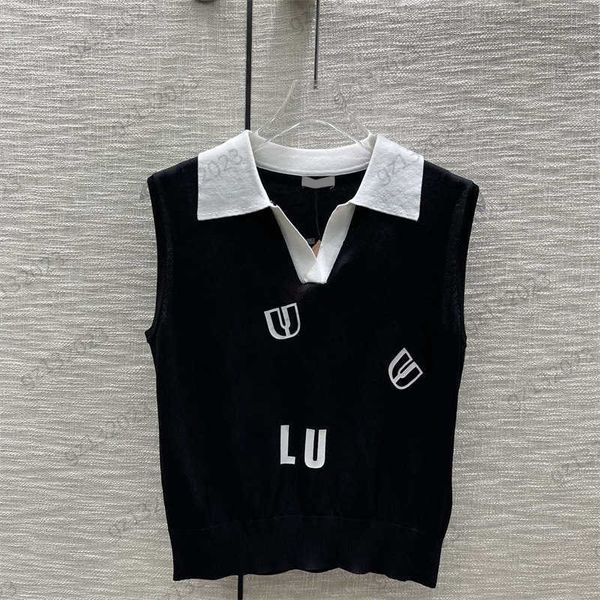 black tanks camis letters print patchwork lapel pullover sleeveless knitted vest slim-fit version soft skin friendly design joker womens ap, White
black tanks camis letters print patchwork lapel pullover sleeveless knitted vest slim-fit version soft skin friendly design joker womens ap, White