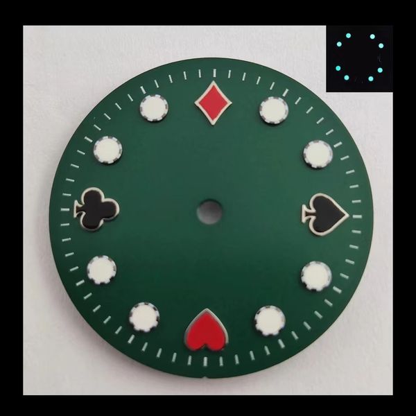 28.5mm watches repair tools & kits diameter single/dual calendar watch dial luminous dial for nh35/nh36 watch movement accessories, Slivery;black
28.5mm watches repair tools & kits diameter single/dual calendar watch dial luminous dial for nh35/nh36 watch movement accessories, Slivery;black