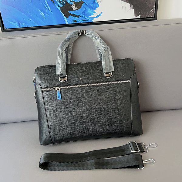 cowhide luxurys designers prad bags briefcase men business package lapcomputer bag leather handbag messenger high capacity shoulder handbags
cowhide luxurys designers prad bags briefcase men business package lapcomputer bag leather handbag messenger high capacity shoulder handbags