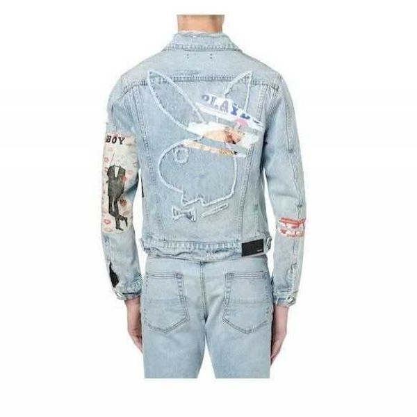 coat jackets men's ammirhigh street rabbit stamping cutting denim jacket fashion designer brand niche ins celebrity casual leisure, Black;brown
coat jackets men's ammirhigh street rabbit stamping cutting denim jacket fashion designer brand niche ins celebrity casual leisure, Black;brown