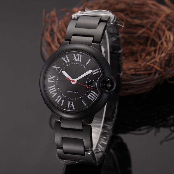 2023 men's luxury mechanical watch business leisure three-pin blue balloon multi-function calendar luminous steel band watches, Slivery;brown
2023 men's luxury mechanical watch business leisure three-pin blue balloon multi-function calendar luminous steel band watches, Slivery;brown
