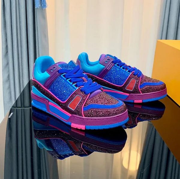 men's and women's casual shoes designer tenis masculino sneakers fashion colorful crystal women's flat shoes loafers fashion, Black
men's and women's casual shoes designer tenis masculino sneakers fashion colorful crystal women's flat shoes loafers fashion, Black
