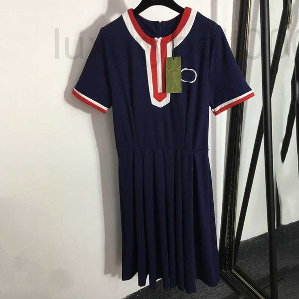 skirts designer fashion letters personality zipper casual dresses trendy short sleeve jacquard navy elegant skirt dress sr79, Black
skirts designer fashion letters personality zipper casual dresses trendy short sleeve jacquard navy elegant skirt dress sr79, Black