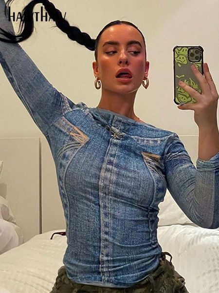 women s t shirt hawthaw women fashion long sleeve streetwear t shirts tees fall clothing wholesale items for business 230308, White
women s t shirt hawthaw women fashion long sleeve streetwear t shirts tees fall clothing wholesale items for business 230308, White