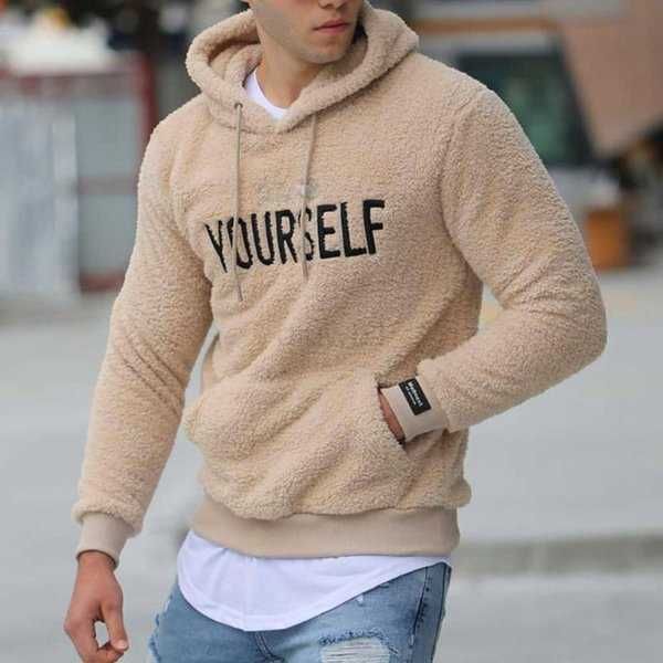 winter mens hoodie sherpa fleece letter printed fuzzy long sleeve fall outwear hooded with kangaroo pockets 34t6m, Black
winter mens hoodie sherpa fleece letter printed fuzzy long sleeve fall outwear hooded with kangaroo pockets 34t6m, Black