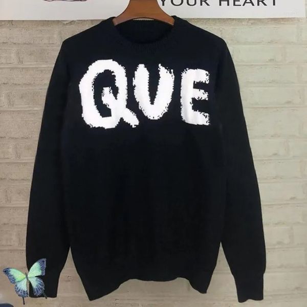 men's sweaters designer sweater lettering printing fall winter oversized men women couple long sleeved, White;black
men's sweaters designer sweater lettering printing fall winter oversized men women couple long sleeved, White;black