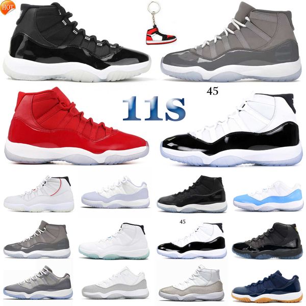 11 men basketball shoes sneakers 11s 25th anniversary coolgrey cap and gownwomen mens trainers sports size 35-47
11 men basketball shoes sneakers 11s 25th anniversary coolgrey cap and gownwomen mens trainers sports size 35-47
