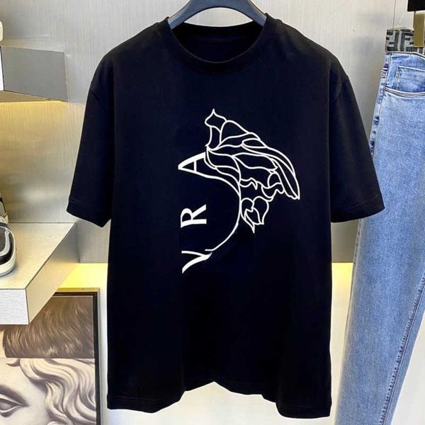 men's plus size t shirt designer shirts letter print t-shirt 100% cotton round neck tshirt men women medusa simple short sleeve pullove, White;black
men's plus size t shirt designer shirts letter print t-shirt 100% cotton round neck tshirt men women medusa simple short sleeve pullove, White;black