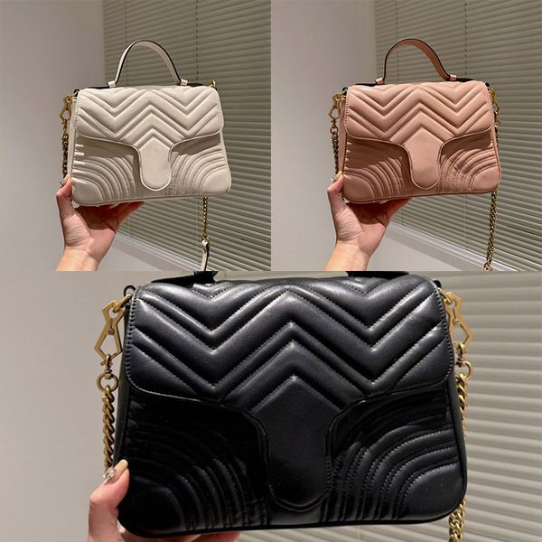 10a marmont cowhide designer fashion gold g bag women luxury brand chain logo shoulder handbag genuine leather handle tote with box purse wa
10a marmont cowhide designer fashion gold g bag women luxury brand chain logo shoulder handbag genuine leather handle tote with box purse wa