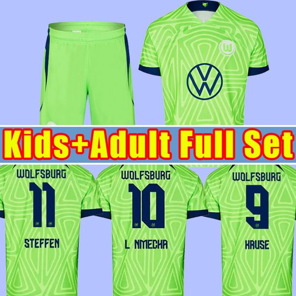 22 23 wolfsburg soccer jerseys 2022 home ginczek steffen shirts away roussillon mehmedi mbabu brooks arnold weghorst football uniform men ki, Black;yellow
22 23 wolfsburg soccer jerseys 2022 home ginczek steffen shirts away roussillon mehmedi mbabu brooks arnold weghorst football uniform men ki, Black;yellow