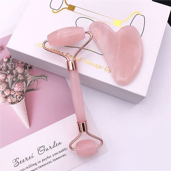 face care devices natural rose quartz massager for gouache scraper gua sha jade roller skin beauty massage tool 230309
face care devices natural rose quartz massager for gouache scraper gua sha jade roller skin beauty massage tool 230309