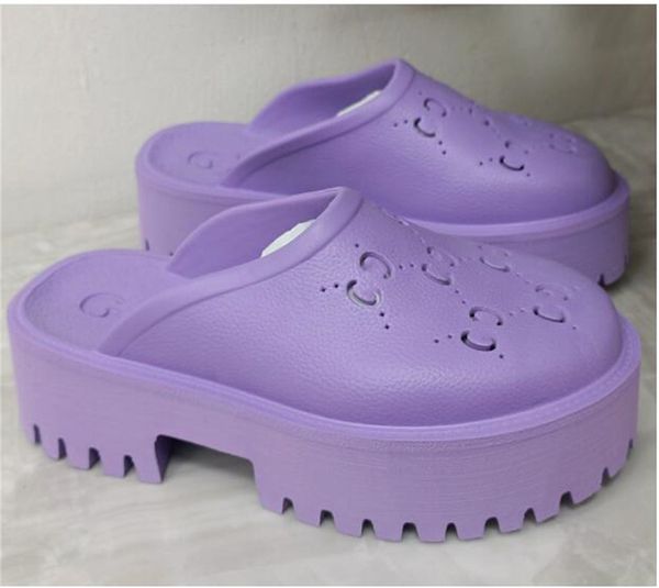 classic fashion luxury women's slippers platform perforated sandal summer r womens slippers candy colors clear lovely sunny beach shoes, Black
classic fashion luxury women's slippers platform perforated sandal summer r womens slippers candy colors clear lovely sunny beach shoes, Black