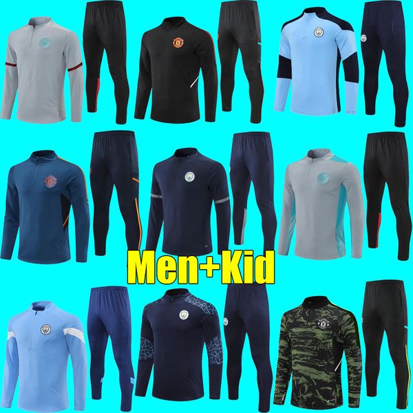 2022 2023 man city football training suit tracksuit men kids 21/22/23 half zip long sleeve man sportswear football 2021 2022 boys girls surv, Black
2022 2023 man city football training suit tracksuit men kids 21/22/23 half zip long sleeve man sportswear football 2021 2022 boys girls surv, Black