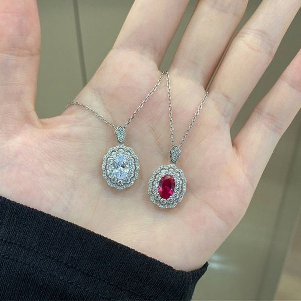 elegant luxurious 925 sterling silver oval diamond pendant necklace woman designer jewelry white red 5a zirconia choker chain womens wedding
elegant luxurious 925 sterling silver oval diamond pendant necklace woman designer jewelry white red 5a zirconia choker chain womens wedding