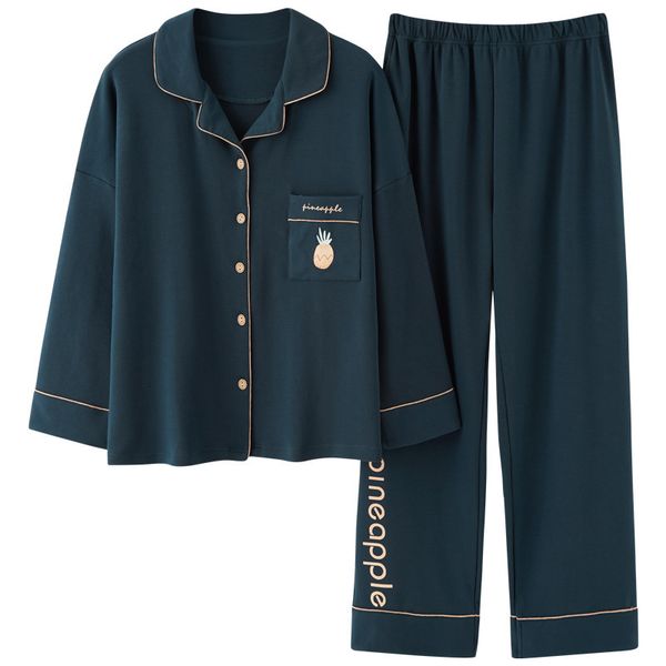 women's sleepwear bzel cotton pajamas sets ladies spring winter sleepwear soft loose pijama suit homewear casual girl cardigan lounge s, Black;red
women's sleepwear bzel cotton pajamas sets ladies spring winter sleepwear soft loose pijama suit homewear casual girl cardigan lounge s, Black;red