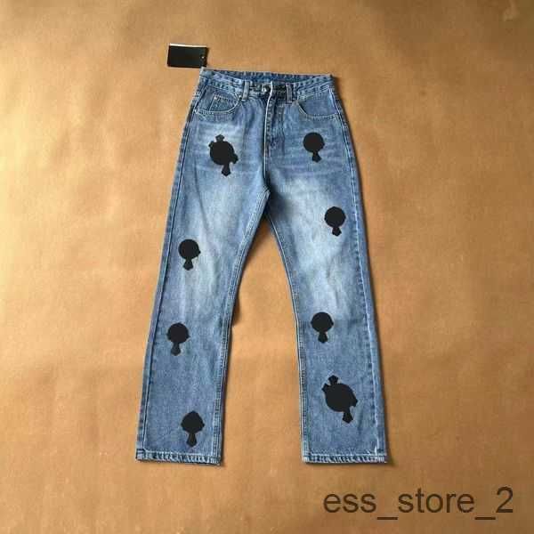 men's jeans ch pants mens designer make old washed chrome straight trousers heart prints women men long style hearts, Blue
men's jeans ch pants mens designer make old washed chrome straight trousers heart prints women men long style hearts, Blue