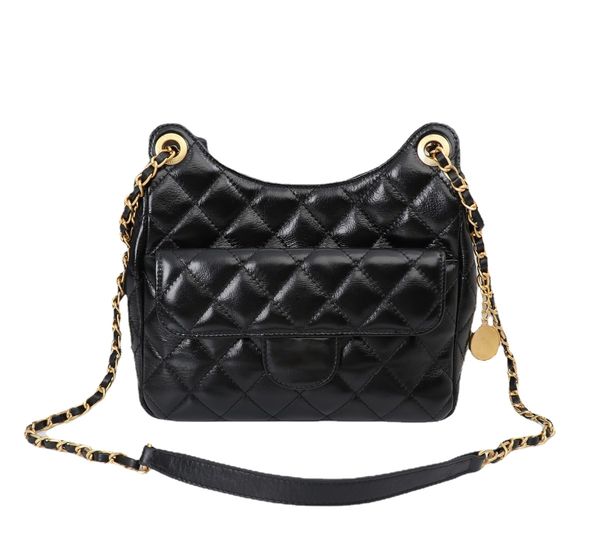 original design women's bag messenger bag shoulder bag handbag black and white chain size
original design women's bag messenger bag shoulder bag handbag black and white chain size