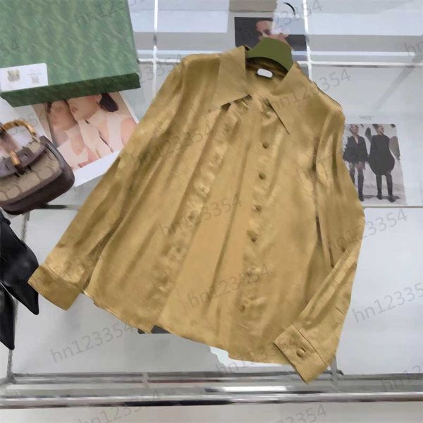 womens designer long sleeve blouse spring summer fashion casual loose khaki cool jacquard fabric shirt signature dark grain logo print desig, White
womens designer long sleeve blouse spring summer fashion casual loose khaki cool jacquard fabric shirt signature dark grain logo print desig, White