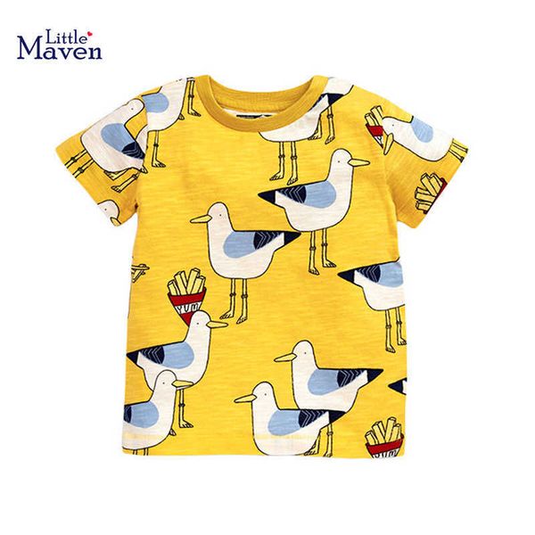 t-shirts little maven girls t shirt animal seabirds print baby girls tees shirts cotton 2023 summer girls shirts clothing l230309, Blue
t-shirts little maven girls t shirt animal seabirds print baby girls tees shirts cotton 2023 summer girls shirts clothing l230309, Blue