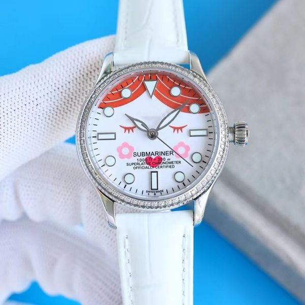 high-quality lady mechanical watch with tile dial super luminous brand watch can be matched with ceramic watch band steel band, Slivery;brown
high-quality lady mechanical watch with tile dial super luminous brand watch can be matched with ceramic watch band steel band, Slivery;brown