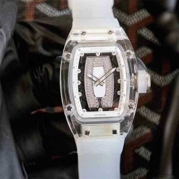 fully luxury mechanics watches richa wristwatch barrel rm07-02 automatic mechanical mill watch crystal case rubber strap wom, Slivery;black
fully luxury mechanics watches richa wristwatch barrel rm07-02 automatic mechanical mill watch crystal case rubber strap wom, Slivery;black