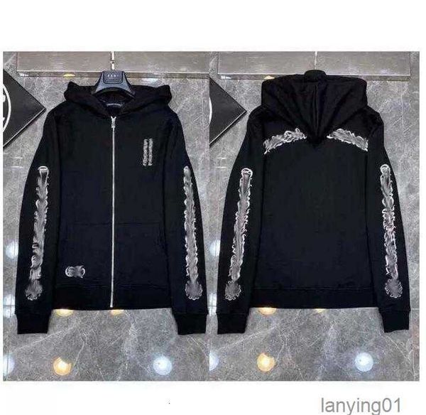 classic fashion luxury mens zipper ch hoodies designer sanskrit cross print pullover hooded sweatshirts woman, Black
classic fashion luxury mens zipper ch hoodies designer sanskrit cross print pullover hooded sweatshirts woman, Black