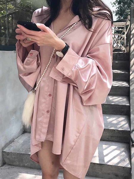 women's blouses shirts herstory korean chic blouse lazy loose long sleeve celebrity shirt women social casual harajuku blusas mujer 23, White
women's blouses shirts herstory korean chic blouse lazy loose long sleeve celebrity shirt women social casual harajuku blusas mujer 23, White