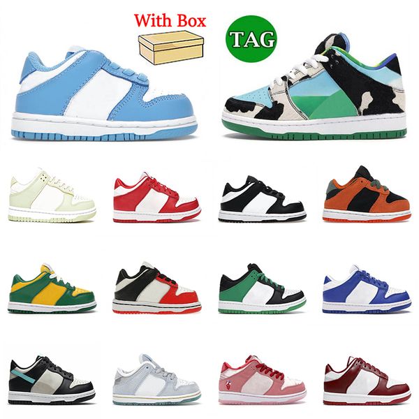 2023 designer kids running shoes with box unc chunky black panda strangelove youth toddlers boys girls baby children trainers sneakers outdo
2023 designer kids running shoes with box unc chunky black panda strangelove youth toddlers boys girls baby children trainers sneakers outdo