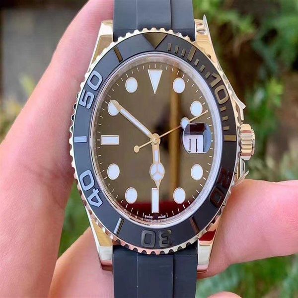 new fashion women mens watch 42mm ceramic bezel sapphire rubber strap automatic mechanical watches sports swim wristw2445, Slivery;brown
new fashion women mens watch 42mm ceramic bezel sapphire rubber strap automatic mechanical watches sports swim wristw2445, Slivery;brown