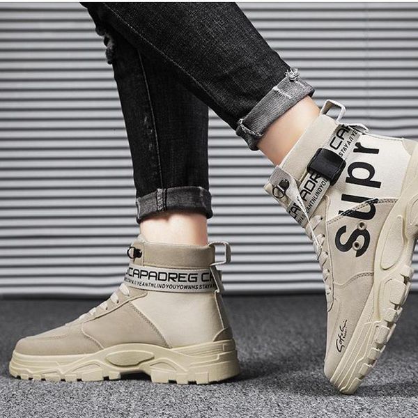 boots men autumn personality fashion casual hightooling winter shoes british canvas safety shoes 230309, Black
boots men autumn personality fashion casual hightooling winter shoes british canvas safety shoes 230309, Black