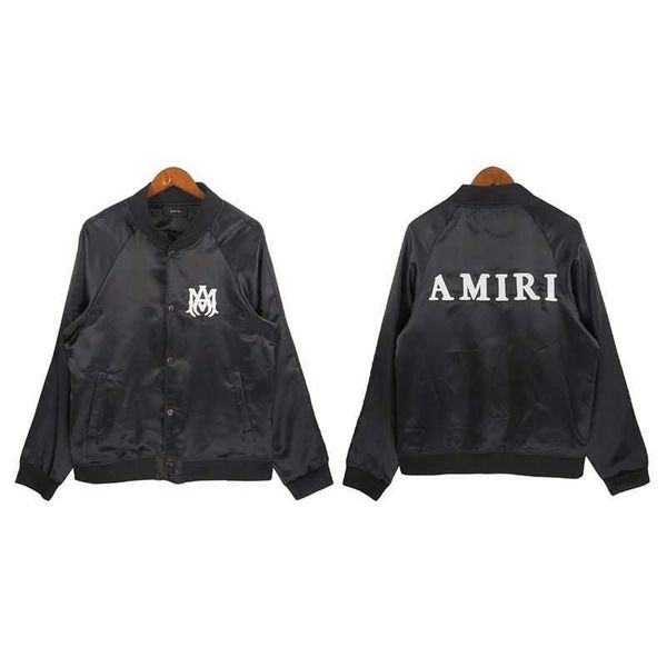 coat jackets men's ammirwinter embroidered letter high street loose casual jacket baseball men women fashion designer brand niche ins c, Black;brown
coat jackets men's ammirwinter embroidered letter high street loose casual jacket baseball men women fashion designer brand niche ins c, Black;brown