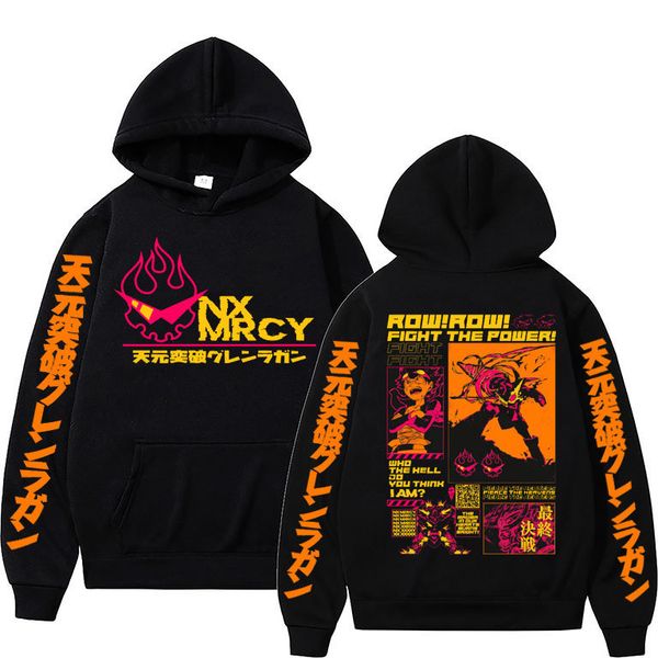 men's hoodies sweatshirts japan anime tengen a gurren lagann print hoodie cartoon style men women fashion casual loose sweatshirt stree, Black
men's hoodies sweatshirts japan anime tengen a gurren lagann print hoodie cartoon style men women fashion casual loose sweatshirt stree, Black
