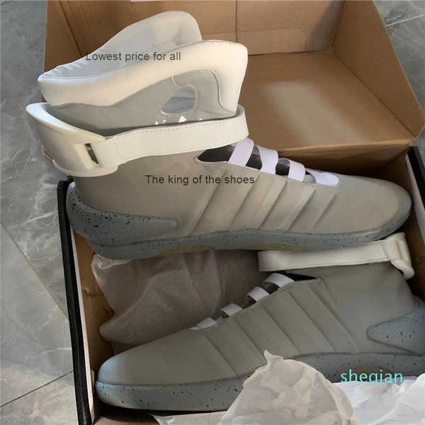 designer boots fashion sneakers sports shoes led lighting outdoor back to the future mens women, Black
designer boots fashion sneakers sports shoes led lighting outdoor back to the future mens women, Black