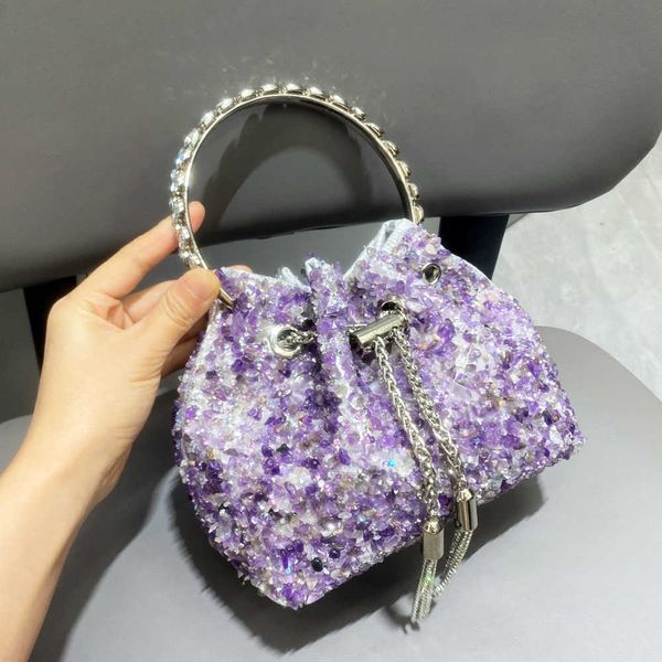 purses and handbag luxury designer shoulder bag shiny crystal clutch purse bucket bag handle stone women's evening clutch bag 230309
purses and handbag luxury designer shoulder bag shiny crystal clutch purse bucket bag handle stone women's evening clutch bag 230309