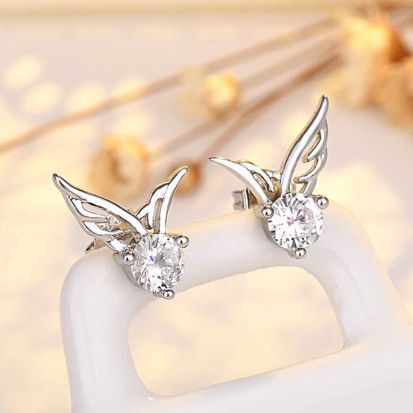 charm simple female earrings 925 silver needle angel wing zircon earrings for women fashion statement bijoux party jewelry gift l230309, Golden
charm simple female earrings 925 silver needle angel wing zircon earrings for women fashion statement bijoux party jewelry gift l230309, Golden