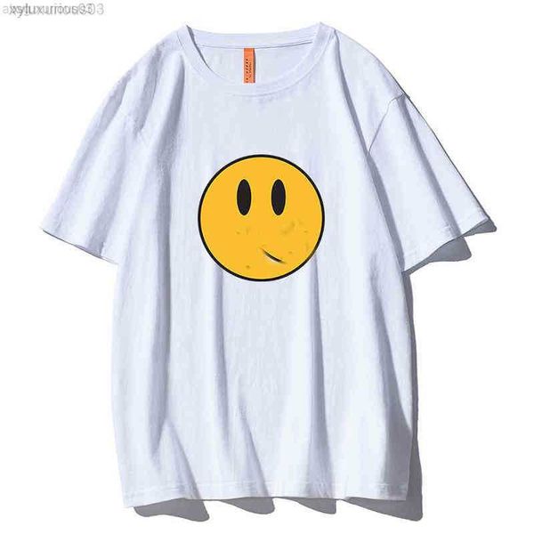 2022ss mens t-shirts drew tee home short cotton sleeved letter bottomed face summer couple smiling tide brand high same street round, White;black
2022ss mens t-shirts drew tee home short cotton sleeved letter bottomed face summer couple smiling tide brand high same street round, White;black