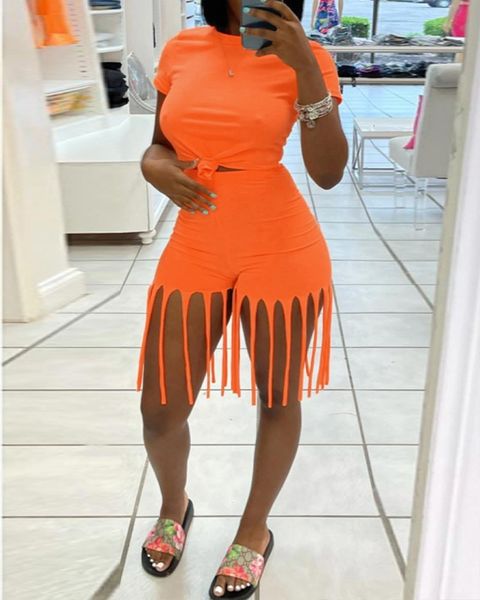 women's two piece pants women 2pcs clothes suit solid color short sleeve plain casual tassel trim shorts set t shirt high waist shorts, White
women's two piece pants women 2pcs clothes suit solid color short sleeve plain casual tassel trim shorts set t shirt high waist shorts, White