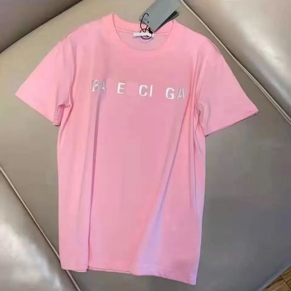 23 designers men's t-shirts high-end fashion brand new ba jia printed letter plus size t-shirt women's round collar short sleeve l, White
23 designers men's t-shirts high-end fashion brand new ba jia printed letter plus size t-shirt women's round collar short sleeve l, White