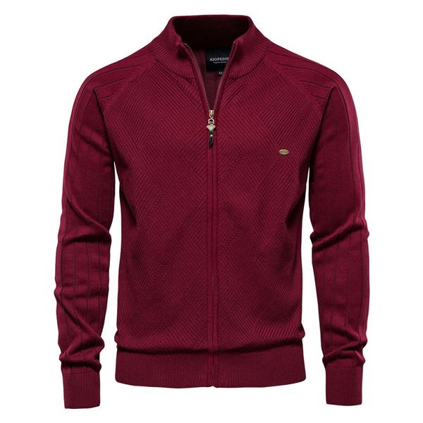 men's coat men's sweater autumn cardigan jacket solid color lapel flower sweater high collar casual sweater, White;black
men's coat men's sweater autumn cardigan jacket solid color lapel flower sweater high collar casual sweater, White;black