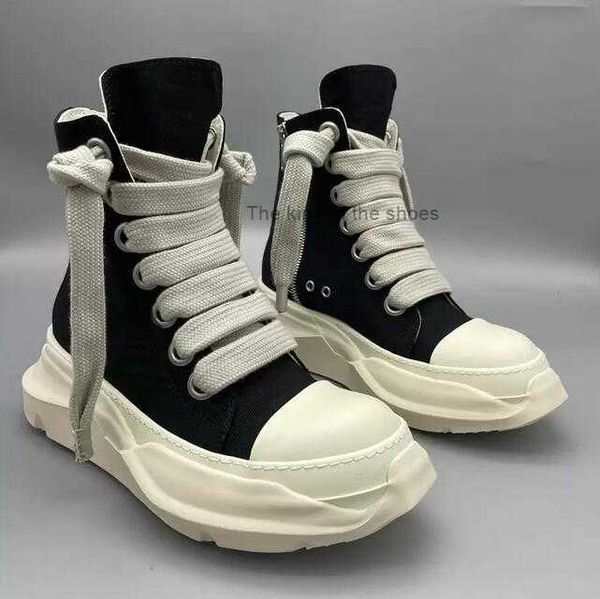 owens original canvas shoes casual shoes thick soles jumbo shoeslace sports shoes rick men's shoes shdw lace women's sports shoes, Black
owens original canvas shoes casual shoes thick soles jumbo shoeslace sports shoes rick men's shoes shdw lace women's sports shoes, Black
