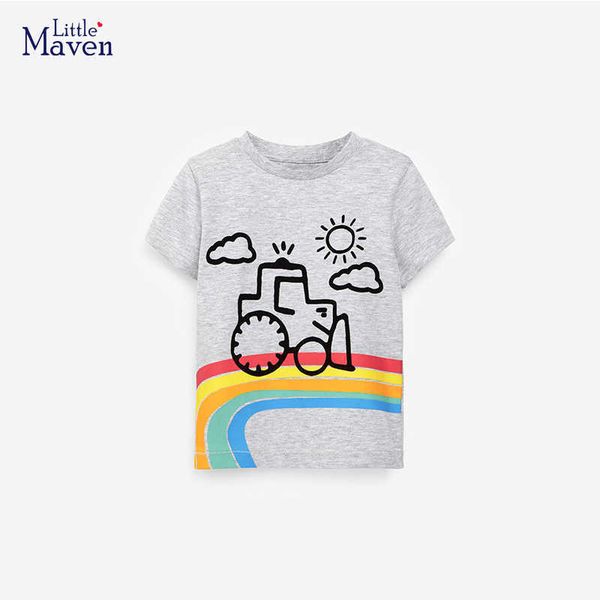 t-shirts little maven 2-7 years summer 2023 kids tees shirts cartoon excavator baby boys clothes for children's clothing cotton l23030, Blue
t-shirts little maven 2-7 years summer 2023 kids tees shirts cartoon excavator baby boys clothes for children's clothing cotton l23030, Blue