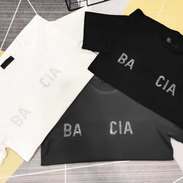 fashion brand designer t shirt paris short sleeve tshirt diamond letter men women tshirt summer cotton sweatshirt top, White;black
fashion brand designer t shirt paris short sleeve tshirt diamond letter men women tshirt summer cotton sweatshirt top, White;black