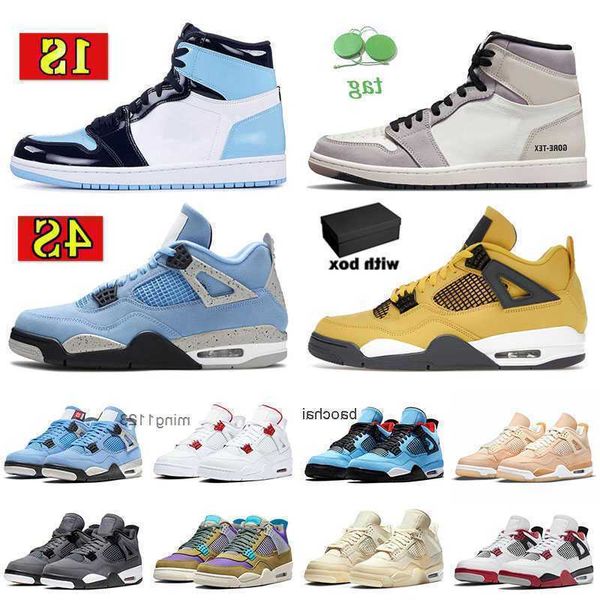 1s 2023 aaa 4s quality mens womens basketball shoes authentic jumpman 1 4 wild things black particle grey element light bone unc university
1s 2023 aaa 4s quality mens womens basketball shoes authentic jumpman 1 4 wild things black particle grey element light bone unc university