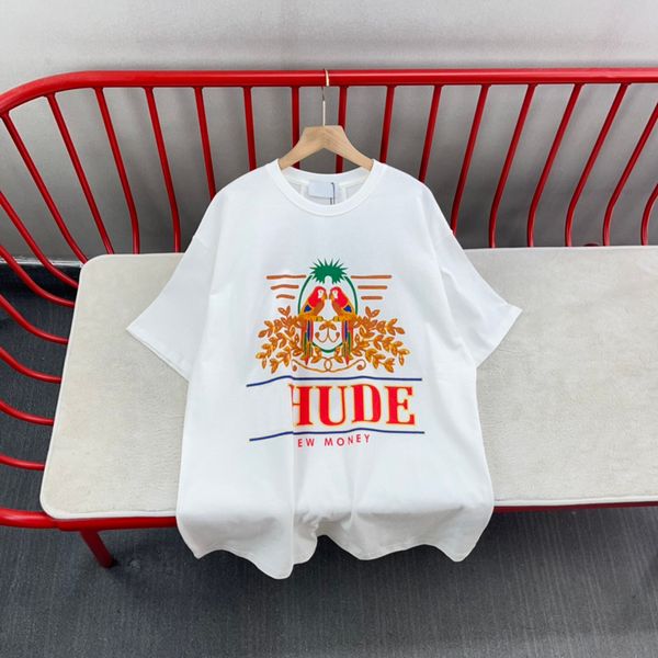 23ss spring summer parrot tee t shirt europe skateboard men women fashion us size cotton tshirt 2711, Black;brown
23ss spring summer parrot tee t shirt europe skateboard men women fashion us size cotton tshirt 2711, Black;brown