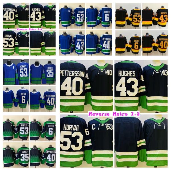 custom mens 2022 reverse retro 2.0 hockey jerseys 53 bo horvat c 6 brock boeser 40 elias pettersson 43 quinn hughes 35 thatcher demko stitch, Black;red
custom mens 2022 reverse retro 2.0 hockey jerseys 53 bo horvat c 6 brock boeser 40 elias pettersson 43 quinn hughes 35 thatcher demko stitch, Black;red