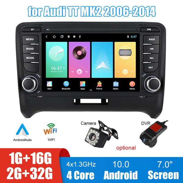 7 inch screen car dvd mp5 player audio radio android bluetooth gps fm transmitter video dvr camera autoradio for audi tt mk2 2006-14
7 inch screen car dvd mp5 player audio radio android bluetooth gps fm transmitter video dvr camera autoradio for audi tt mk2 2006-14