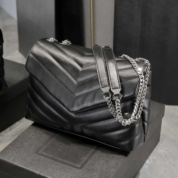 black luxury handbag shoulder bag loulou genuine leather designer crossbody ladies metal chain flip messenger chain bags women
black luxury handbag shoulder bag loulou genuine leather designer crossbody ladies metal chain flip messenger chain bags women